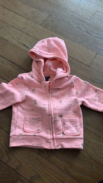 Gilet zippe Kiabi 3 mois