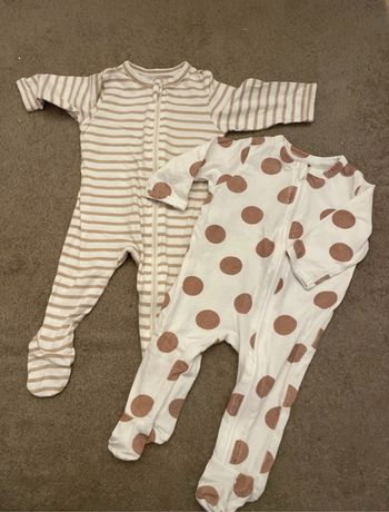 Lot de deux pyjamas Vertbaudet 3 mois