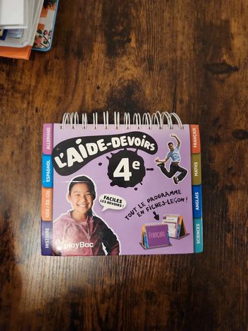 Livre : L'aide devoir 4eme