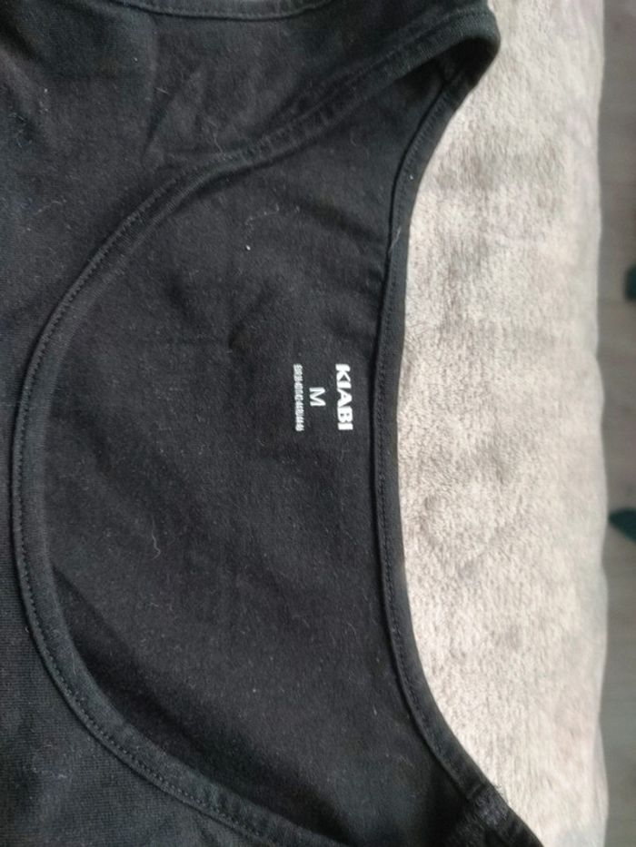 Robe légère noire de maternité longue kiabi taille M - photo numéro 3