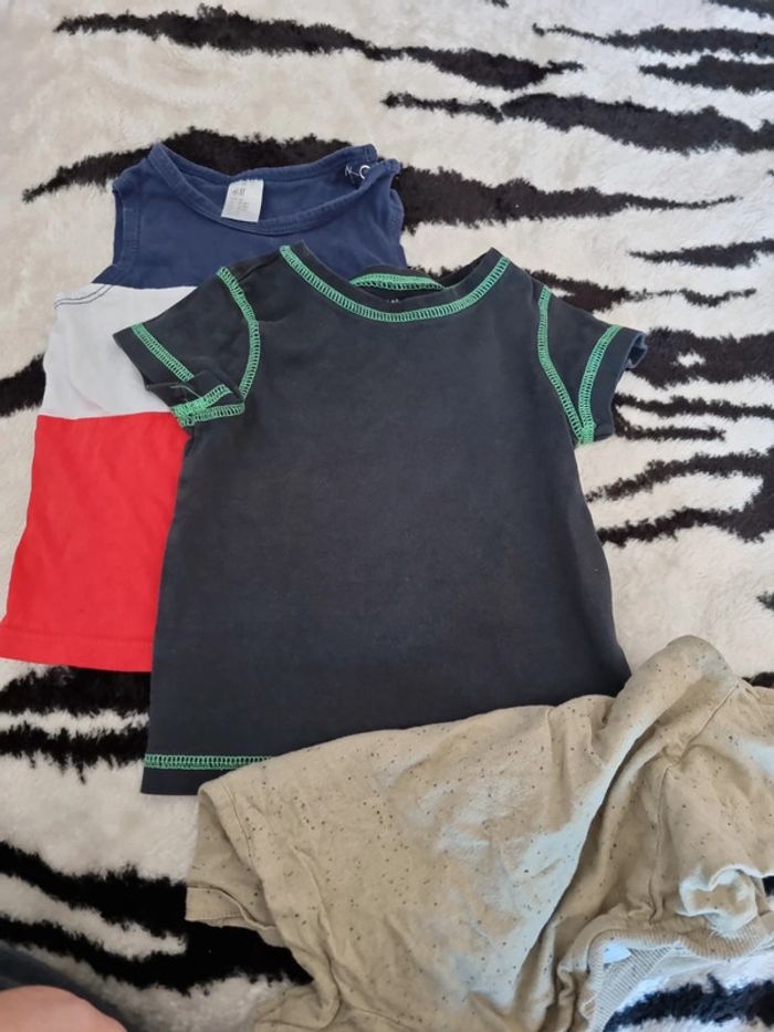 Lot trois t-shirt manches courtes - photo numéro 4