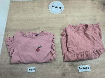 Lot 2 robes 24 mois
