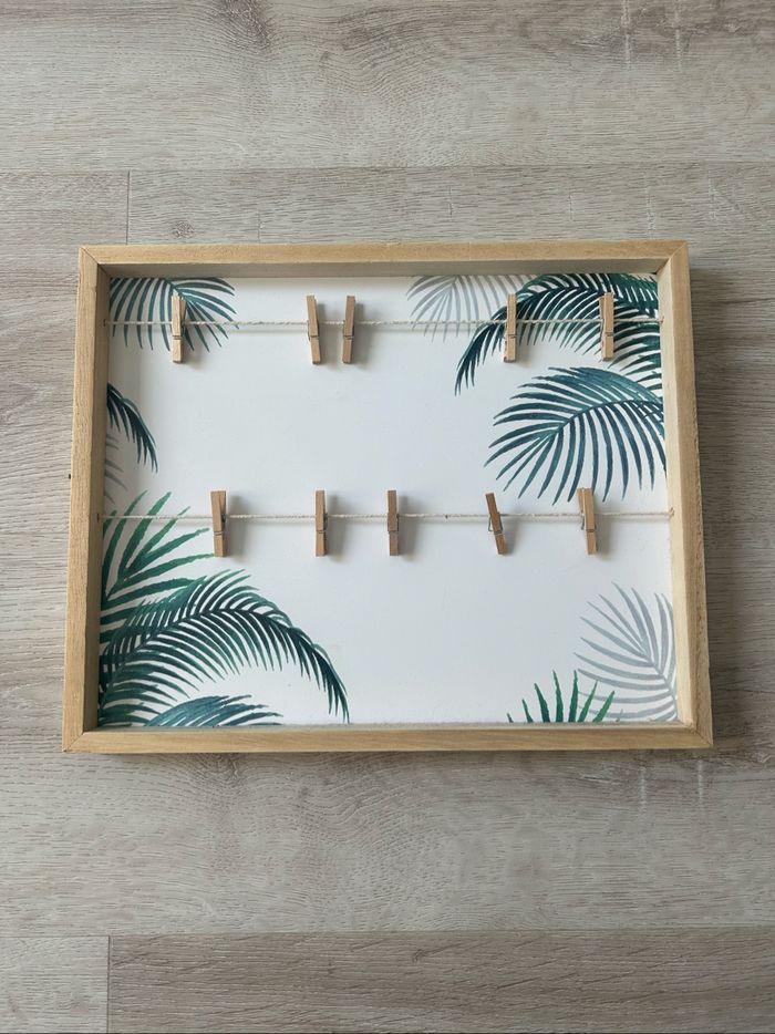 Cadre pêle-mêle tropical