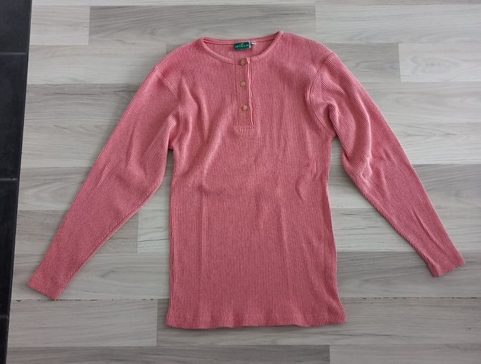 Pull femme rose Kiabi taille 38
