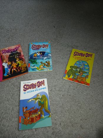 Lot livres scoobidou