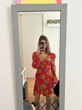 Robe rouge à fleurs - Billabong