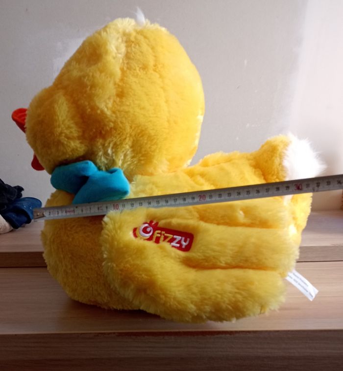 Poussin canard en peluche neuf - photo numéro 2