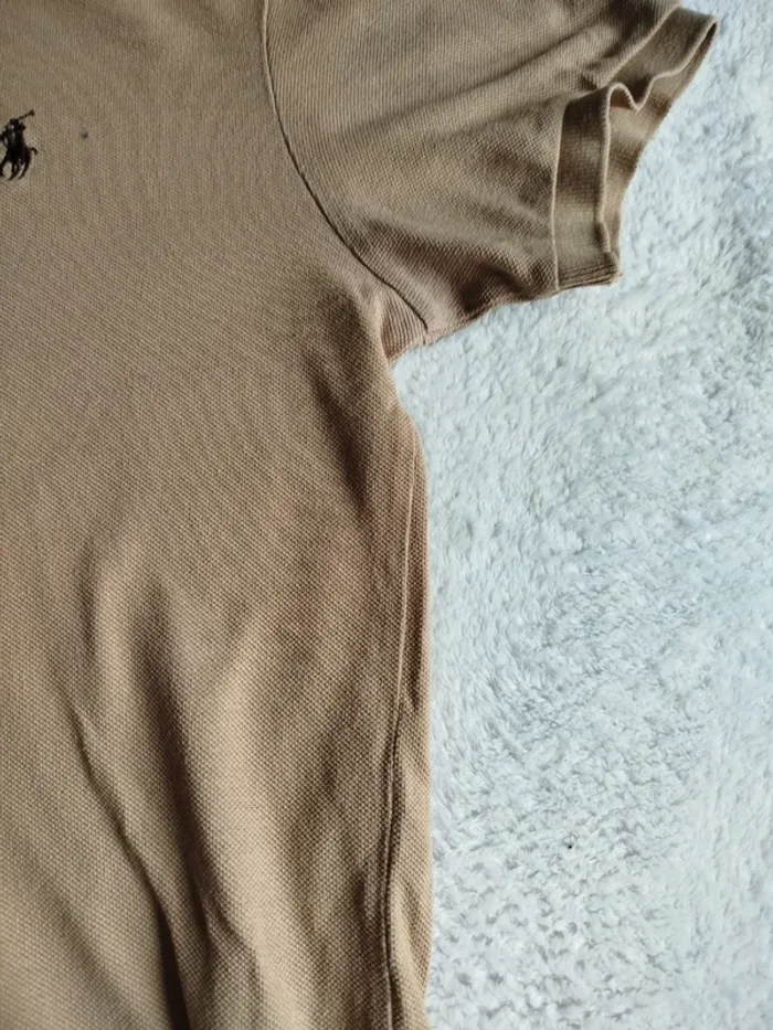 Polo Ralph Lauren beige taille S - photo numéro 13