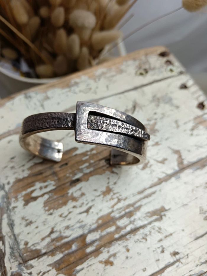 Bracelet en étain plaqué argent | J. Boetsch Création - photo numéro 2