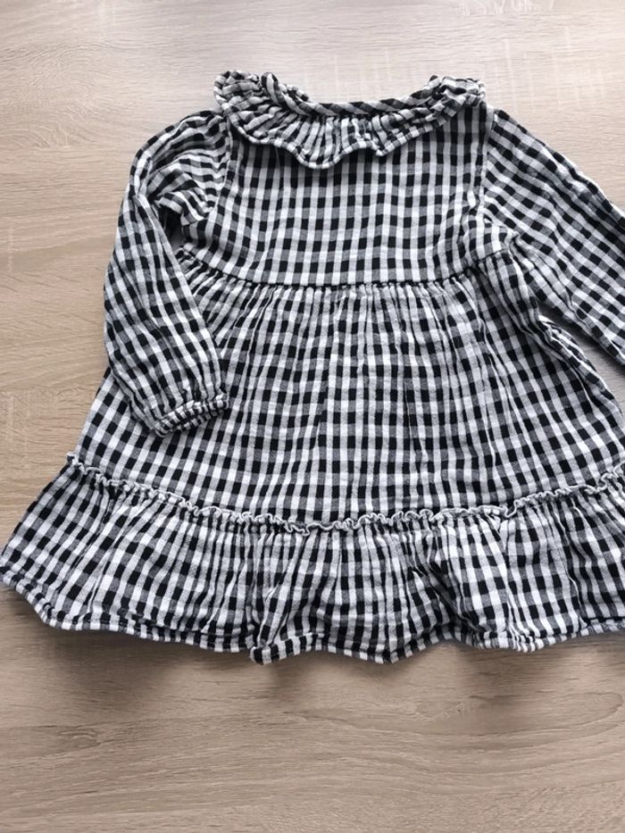 Robe à carreaux zara 2-3 ans - photo numéro 4