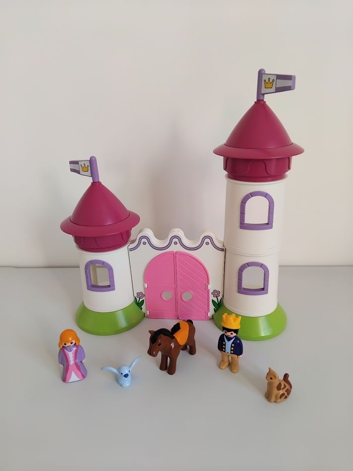 PLAYMOBIL 123 Château de Princesse 9389 Complet 👸🤴 - photo numéro 2