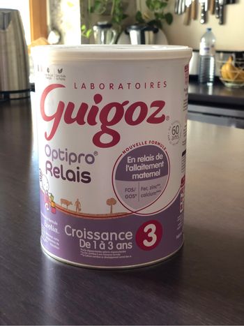 Lait Guigoz Optipro relais 3