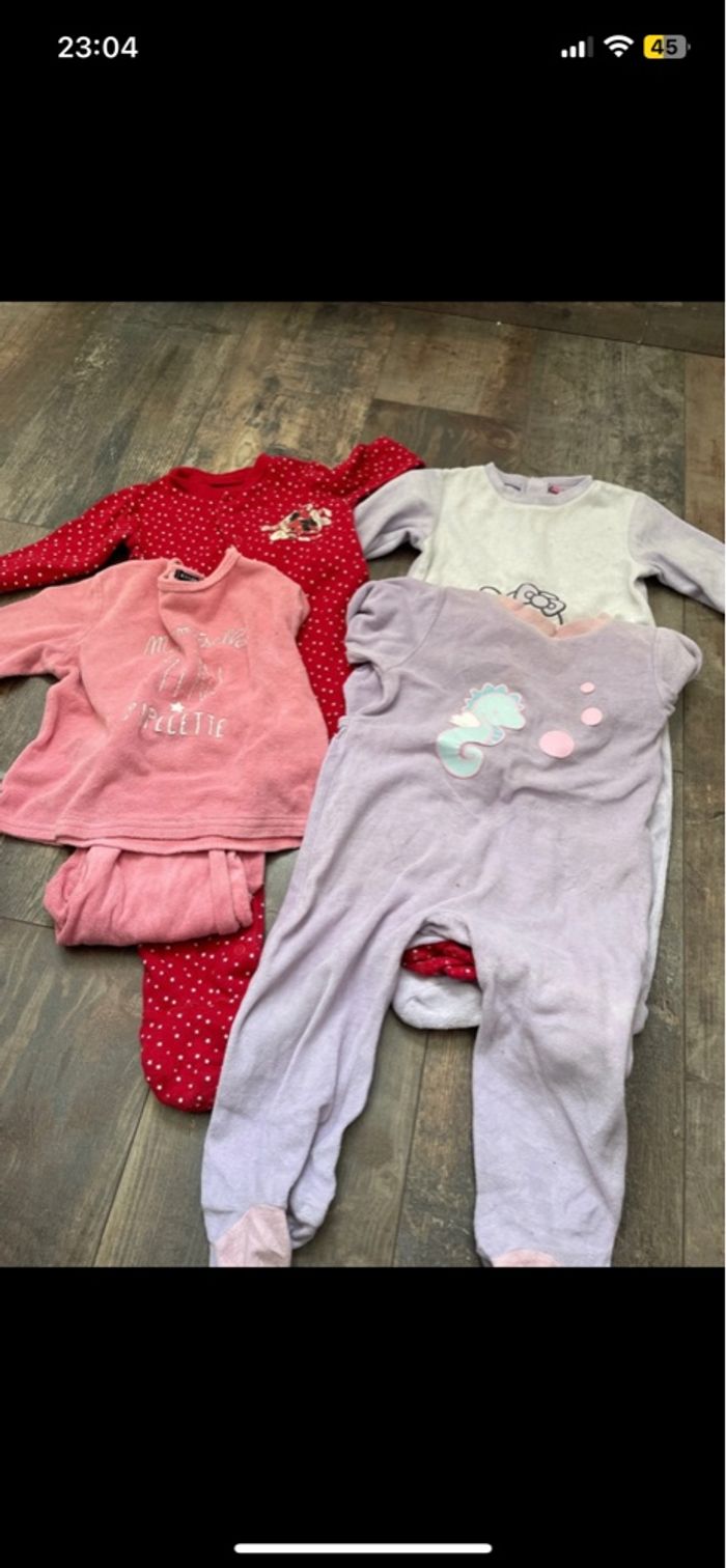 Lot pyjama 18 mois