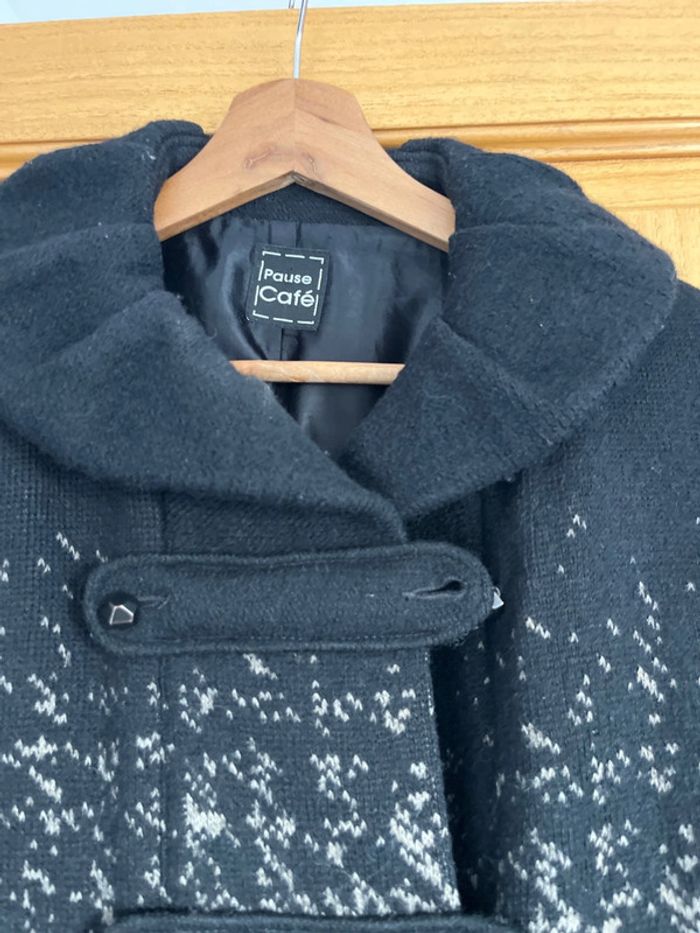 Manteau hiver en laine 42 femme - photo numéro 6