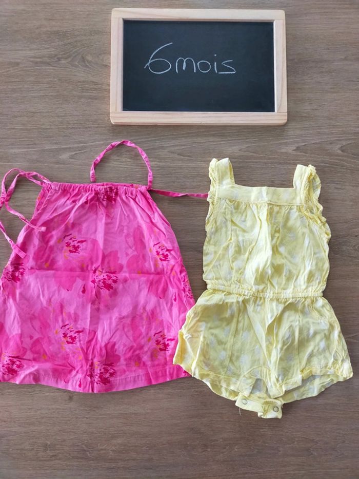 Robe/salopette été 6mois
