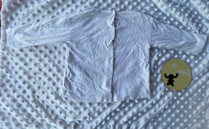 T-shirt manches longues bébé fille - photo numéro 2