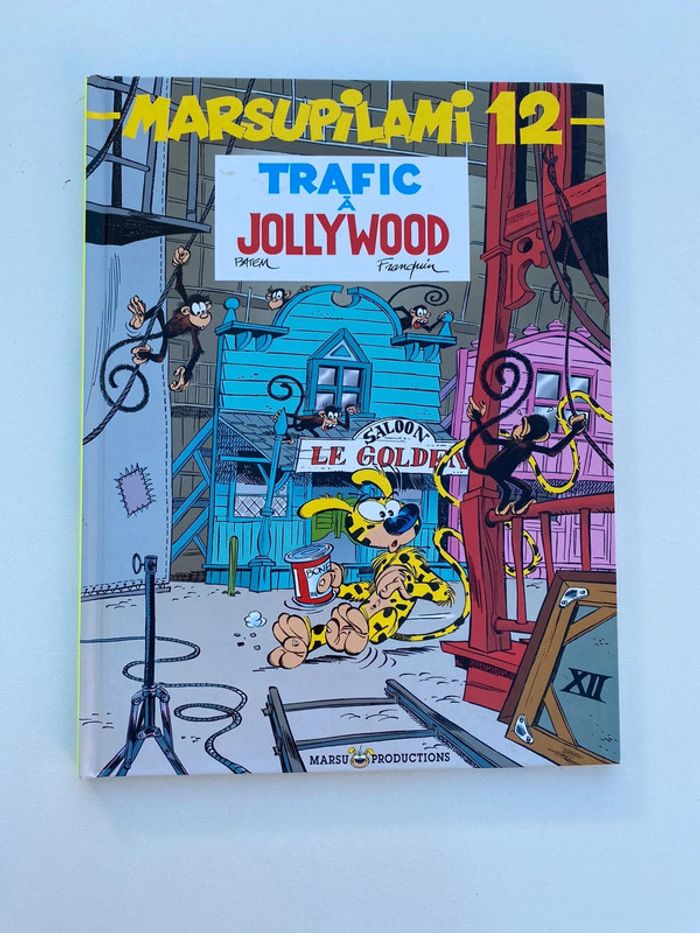 Livre Marsupilami 12 trafic à Jollywood