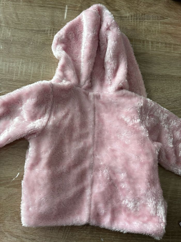 Veste fourrure rose Tissaia t.18m - photo numéro 5