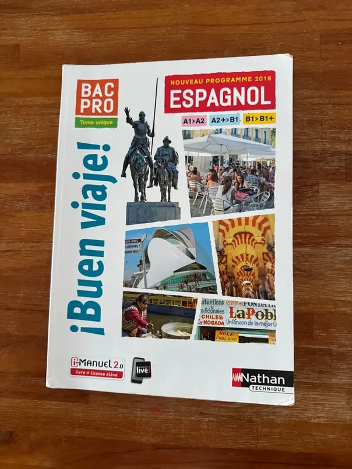 Livre bac, pro espagnol. i buen viaje!