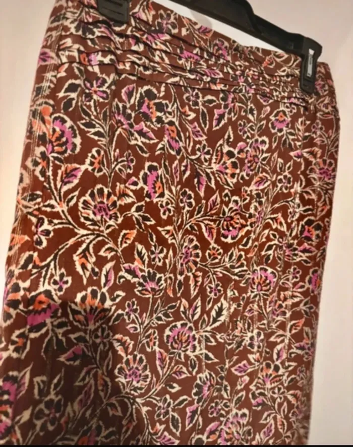 Jupe longue bohème imprimée Bonobo taille 36 neuve 🧡 - photo numéro 2