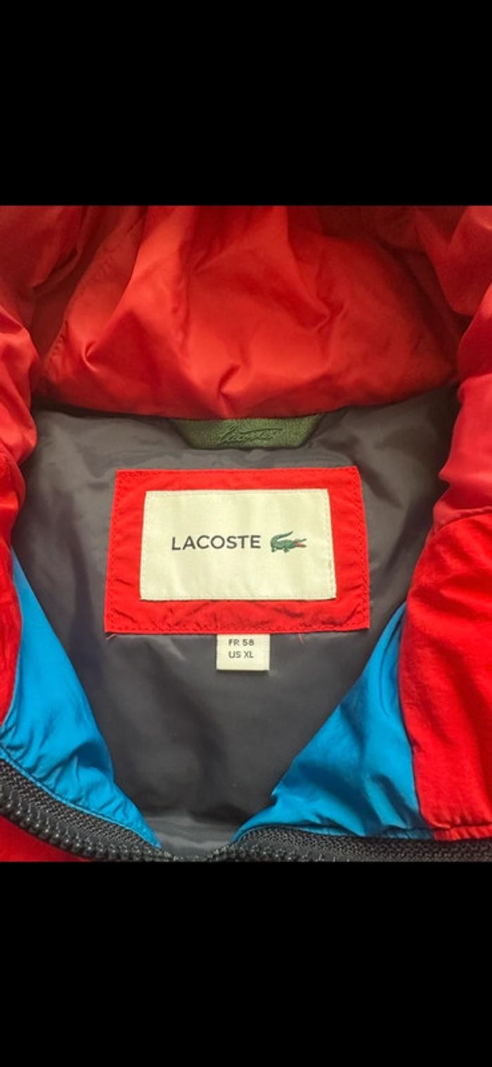 Doudoune Lacoste - photo numéro 2