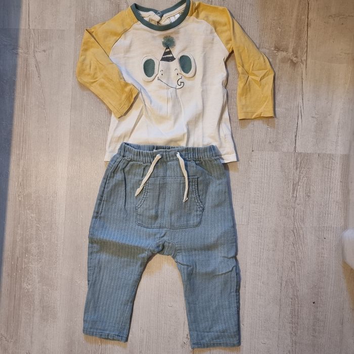 Ensemble pantalon t-shirt manches longues