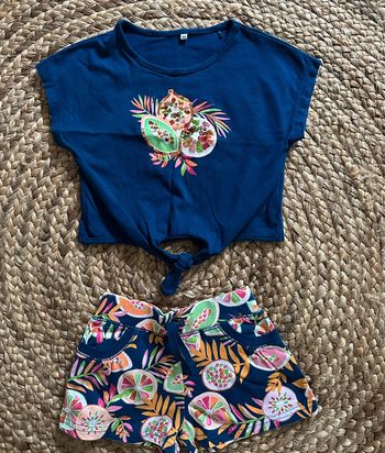 Deux ensembles short tee shirt