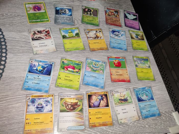 Lot de 109 cartes pokémon en anglais - photo numéro 2