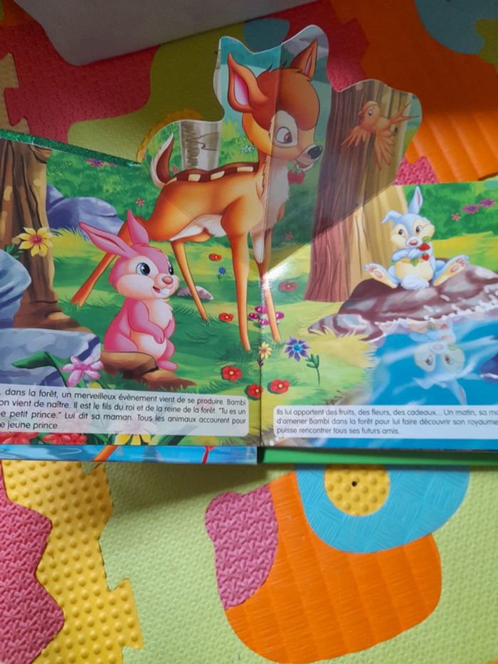 Livre conte bambi pop up - photo numéro 2