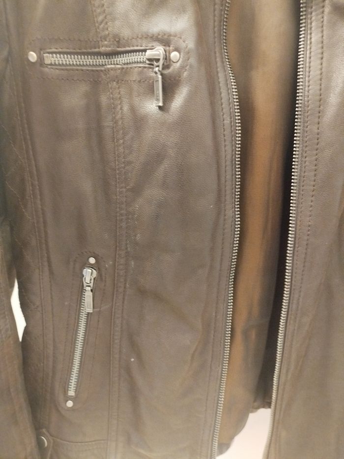 Veste en cuir femme - photo numéro 5