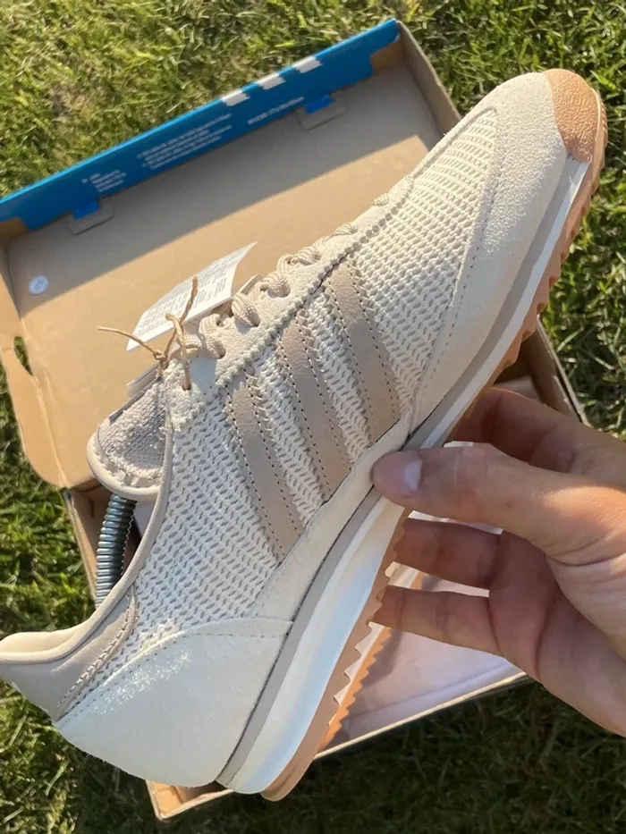 adidas Originals SL 72 OG W - Baskets basses - cream white/ wonder beige/off white