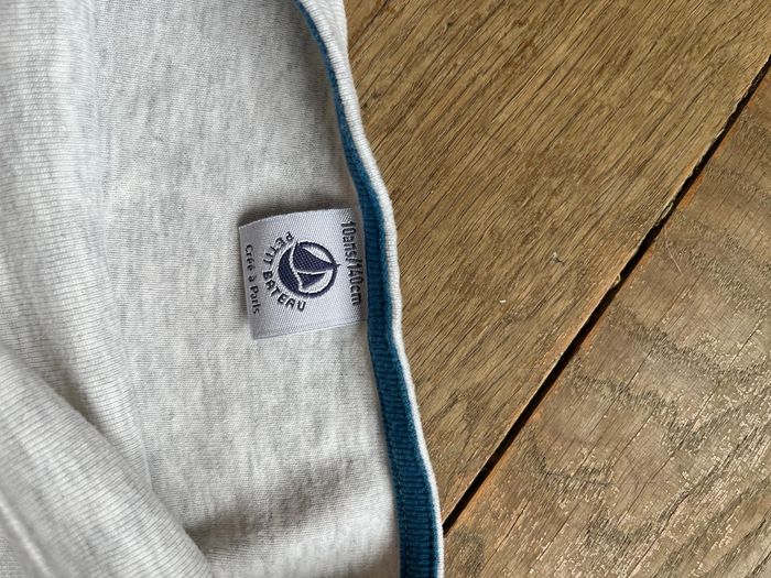 Tee-shirt gris Petit Bateau 10 ans - photo numéro 5