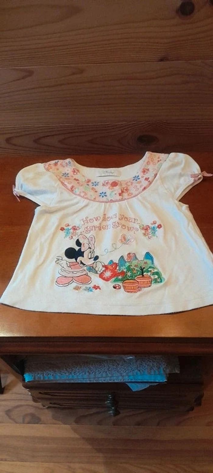 T shirt Minnie 2/3 ans