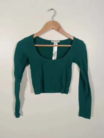 Top vert Zara 36