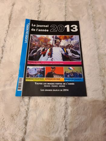 Le journal de l'année 2013