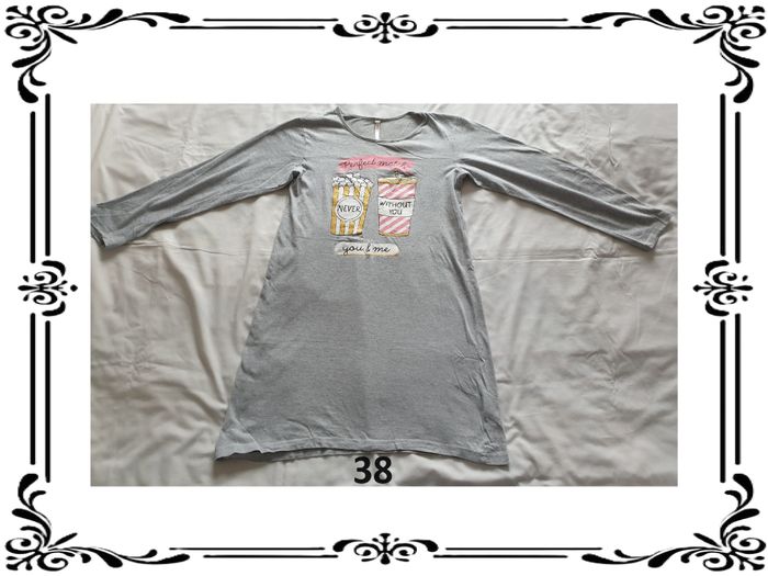 Chemise de nuit taille 38.
