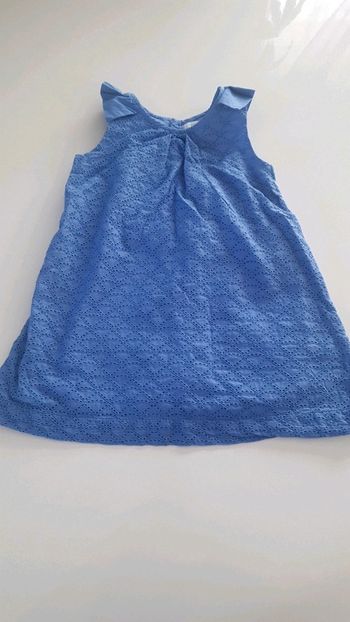 Robe bleue 2 ans