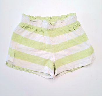 Short blanc vert 10 ans