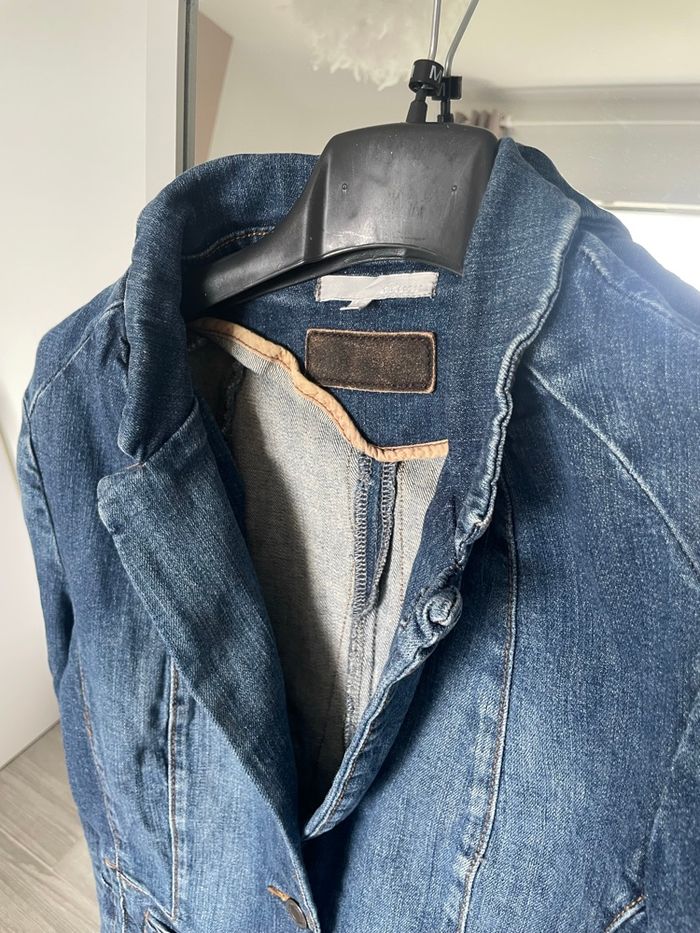 veste en jean vintage // Etam // M - photo numéro 6