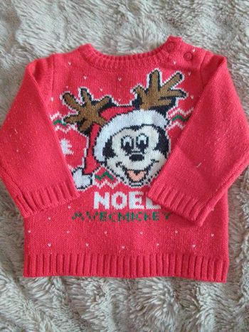 Pull de Noël Mickey