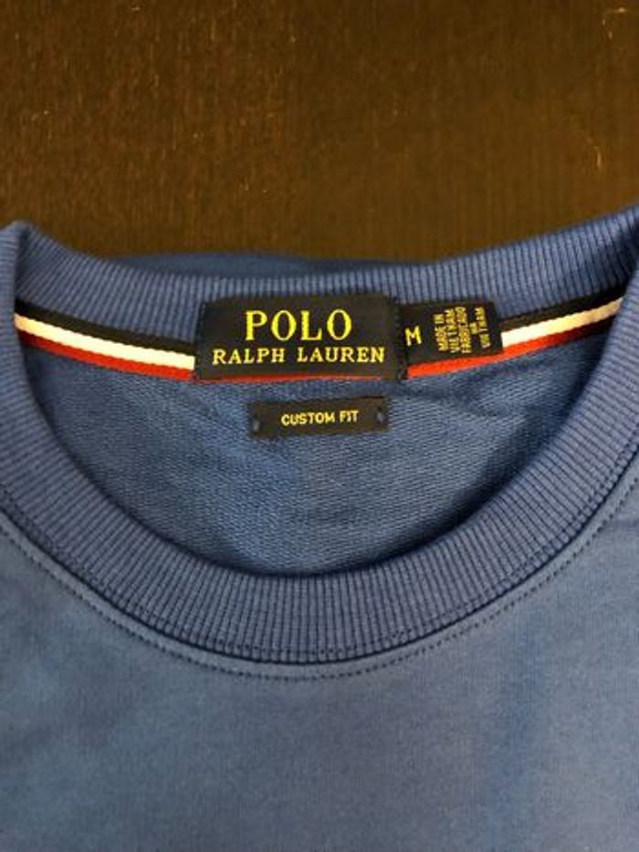 Pull Ralph Lauren bleu - photo numéro 2