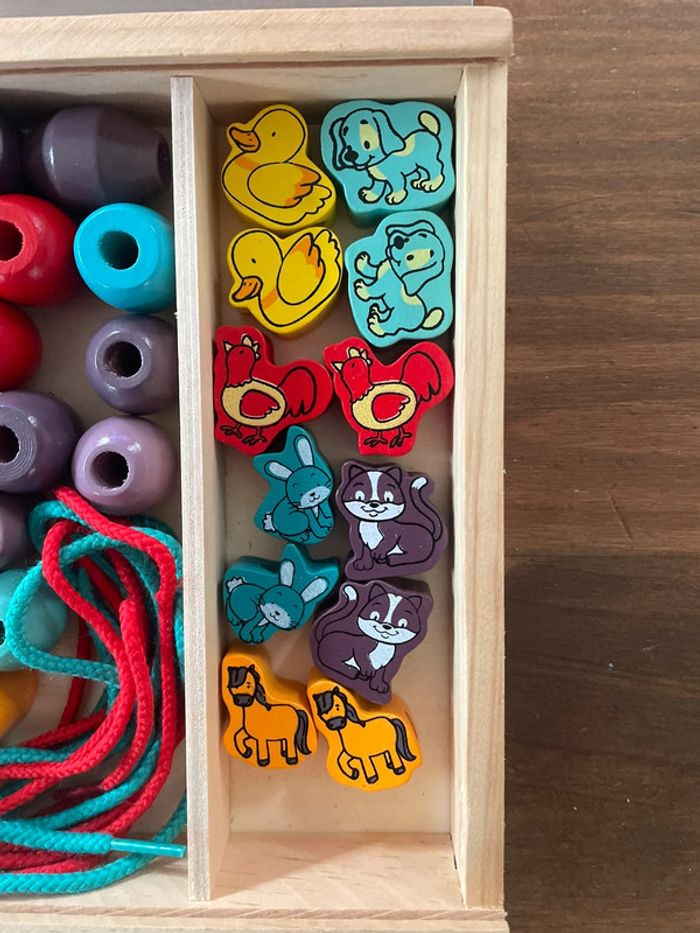 Jeu de 54 perles en bois Okoïa - photo numéro 2