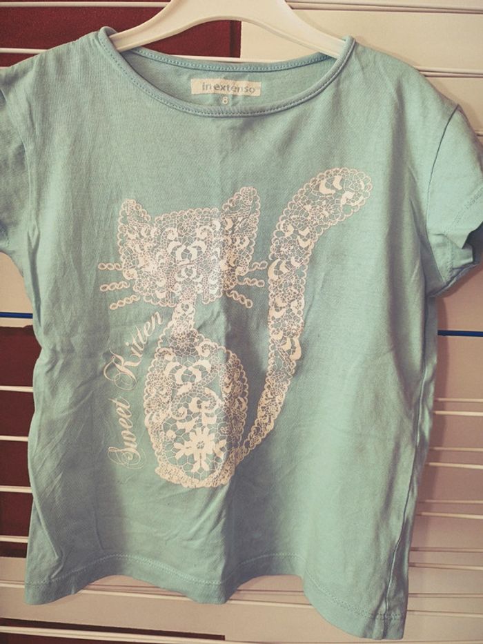 T-shirt fille 8 ans - In extenso