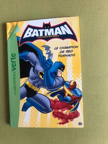 Livre 6/8 ans la bibliothèque verte Batman