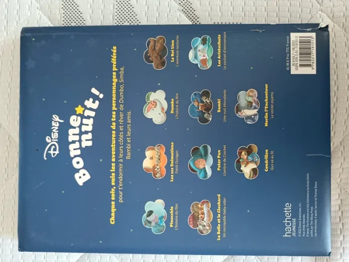 Livre Bonne Nuit ! Disney 10 histoires - photo numéro 3