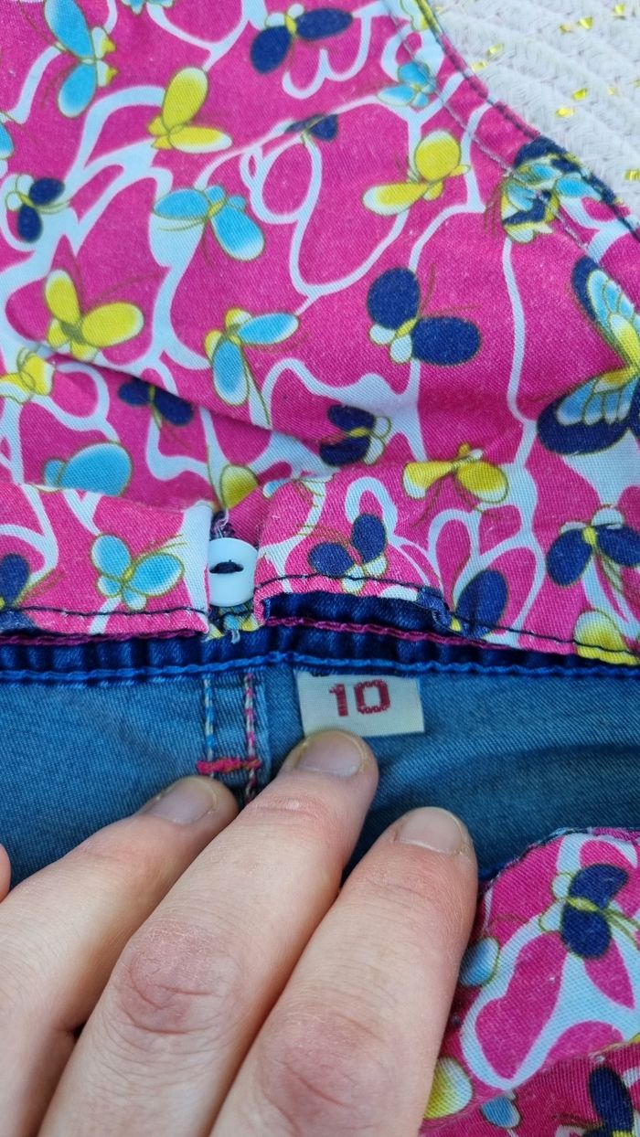 Robe transformable en jupe jean 6ans - photo numéro 5