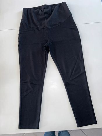 Pantalon grossesse noir style jegging 42 Kiabi