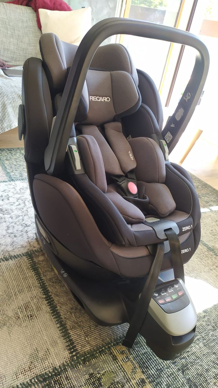 🍼 Siège-auto Recaro Zero 1 – Groupe 0/1 – Carbon Black – Comme neuf, aucun choc