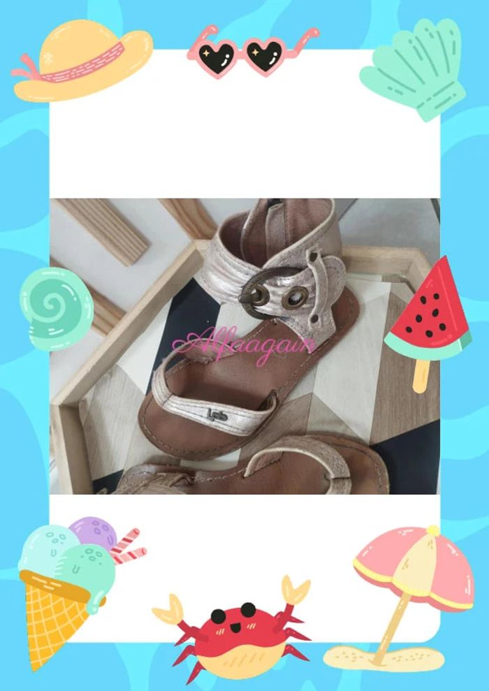 Sandales beige les petites bombes 30 - photo numéro 3