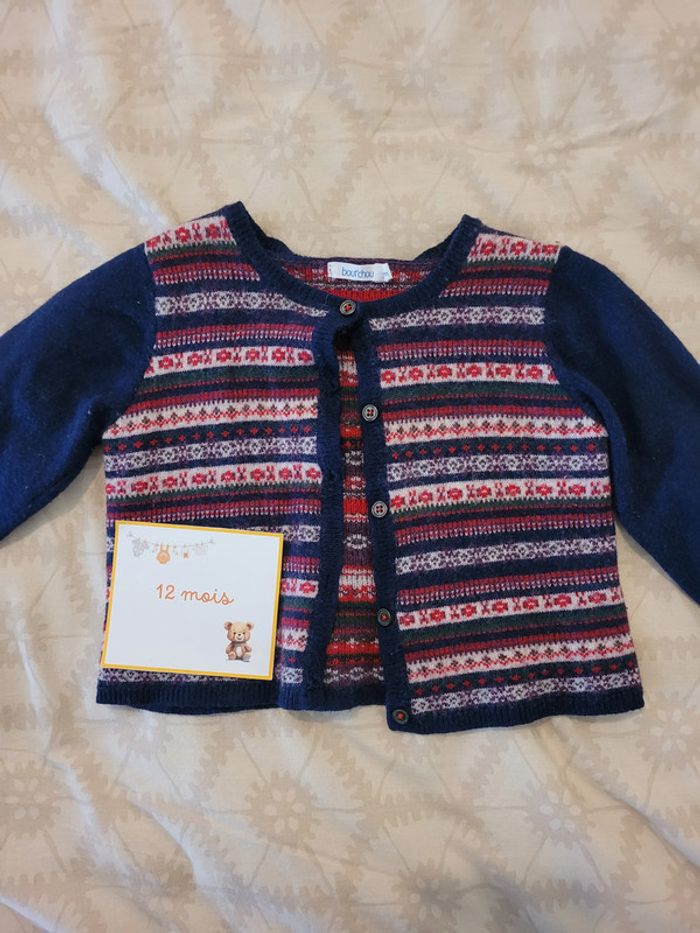 Lot ensembles automne hiver fille 12 mois - photo numéro 11